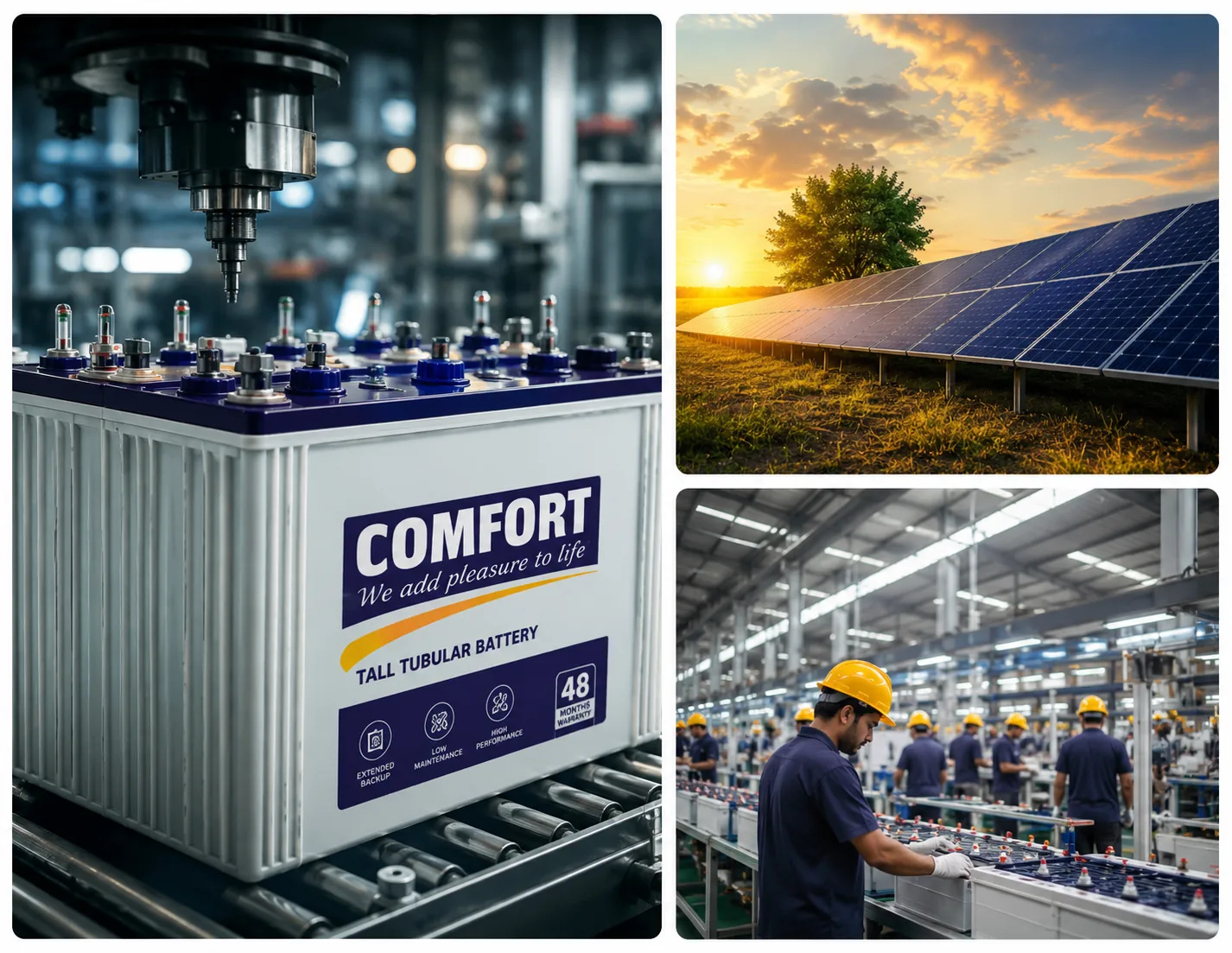Comfort Battery manufacturing facility